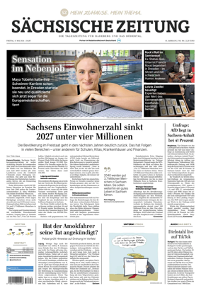 Cover of Sachsische Zeitung (Rodertal)