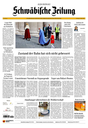 Cover of Schwabische Zeitung (Alb-Donau)