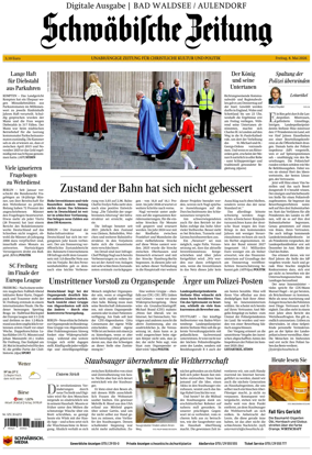 Cover of Schwabische Zeitung (Bad Waldsee / Aulendorf)