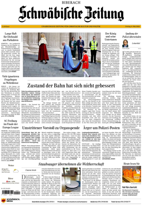Cover of Schwabische Zeitung (Biberach)