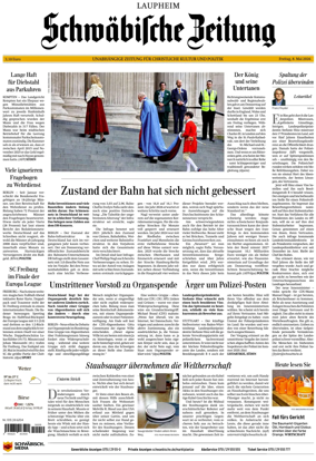 Cover of Schwabische Zeitung (Laupheim)