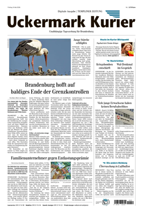 Cover of Templiner Zeitung