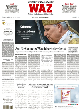 Cover of Westdeutsche Allgemeine Zeitung (Bottrop)