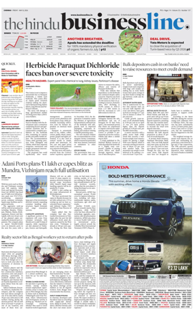 Cover of BusinessLine (Chennai)