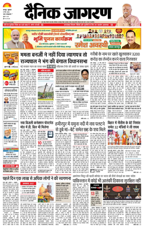 Cover of Dainik Jagran - Kanpur