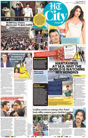 Cover of Hindustan Times (Patna) - Live