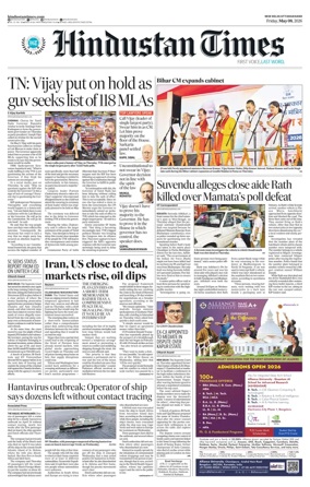 Cover of Hindustan Times Uttarakhand