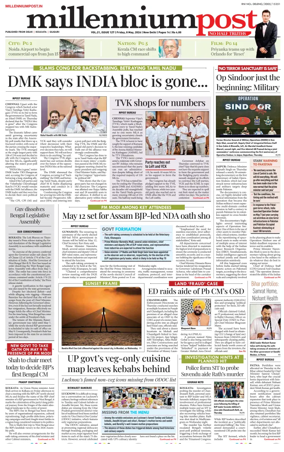 Cover of Millennium Post