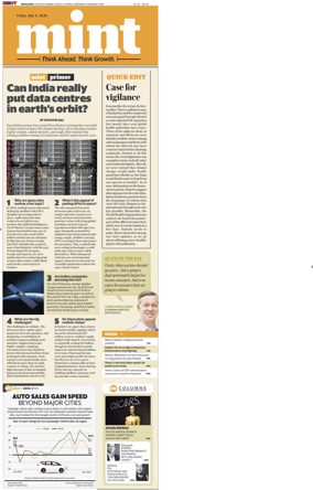 Cover of Mint Bangalore