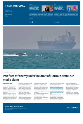 Cover of EuroNews (English Edition)