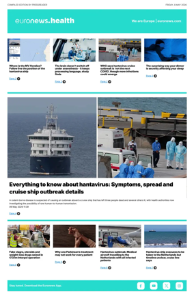 Cover of Euronews Health (English) Compiled Edition