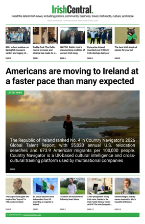 Cover of Irish Central