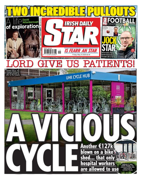 Cover of Irish Daily Star