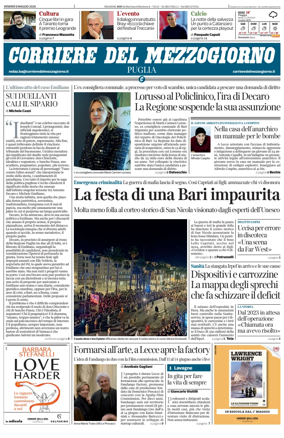 Cover of Corriere del Mezzogiorno (Puglia)