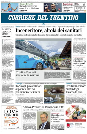 Cover of Corriere del Trentino