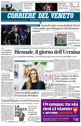 Cover of Corriere del Veneto (Padova e Rovigo)