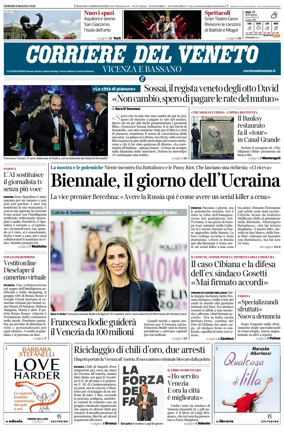 Cover of Corriere del Veneto (Vicenza e Bassano)