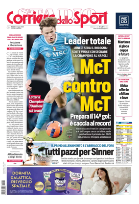 Cover of Corriere dello Sport (Campania)