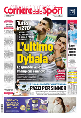 Cover of Corriere dello Sport (Roma)