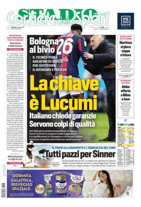 Cover of Corriere dello Sport Stadio (Bologna)