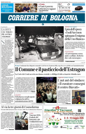 Cover of Corriere di Bologna