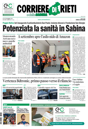 Cover of Corriere di Rieti