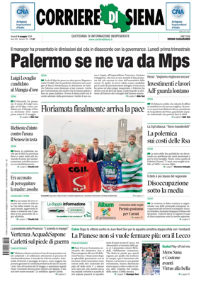 Cover of Corriere di Siena