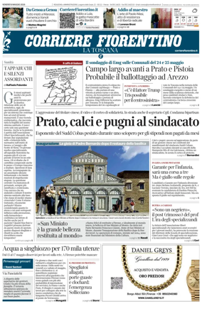 Cover of Corriere Fiorentino