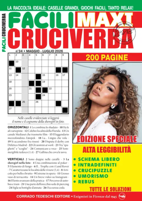 Cover of Facili Cruciverba Maxi