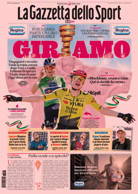Cover of La Gazzetta dello Sport