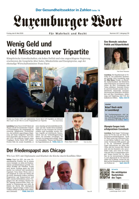 Cover of Luxemburger Wort