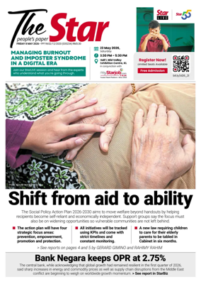 Cover of The Star Malaysia