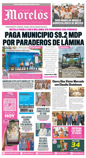 Cover of Diario de Morelos