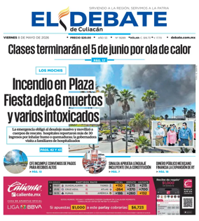 Cover of El Debate de Culiacan
