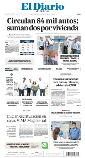 Cover of El Diario de Delicias