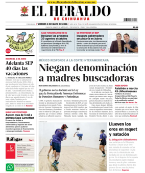 Cover of El Heraldo de Chihuahua