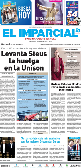 Cover of El Imparcial