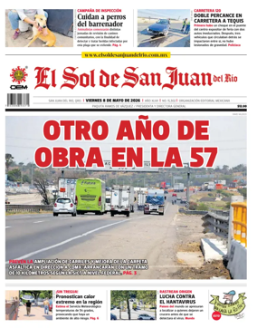Cover of El Sol de San Juan del Rio