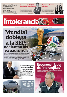 Cover of Intolerancia Diario