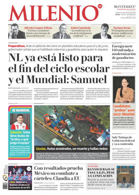 Cover of Milenio Monterrey