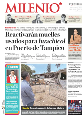Cover of Milenio Tamaulipas