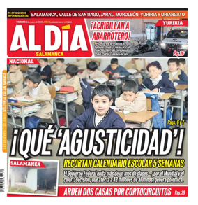 Cover of Periodico Al Dia (Salamanca)