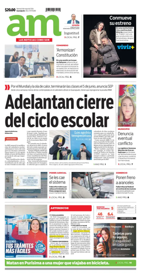 Cover of Periodico AM (Leon)