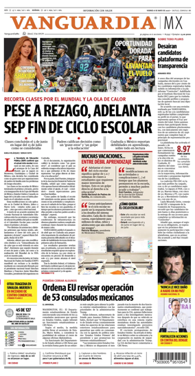 Cover of Vanguardia