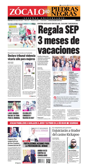 Cover of Zocalo Piedras Negras