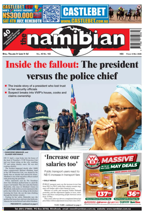 Cover of The Namibian