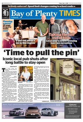 Cover of Bay of Plenty Times