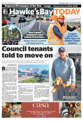 Cover of Hawke's Bay Today
