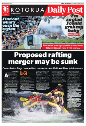 Cover of Rotorua Daily Post