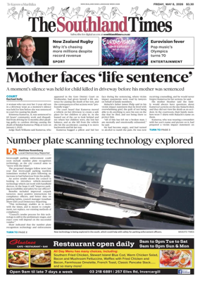 Cover of The Southland Times